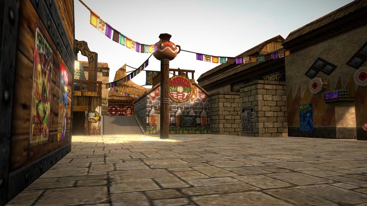Clock Town (East) – Free 3D Model STL