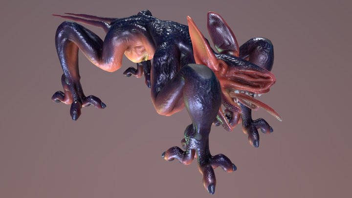 WIP: SubT Creature 3D Model