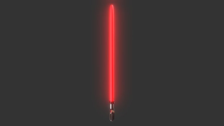 Darth Vader Lightsaber 3D Model