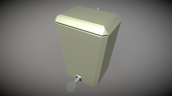 Trash Can: Household Props Challenge Day 24 3D Model