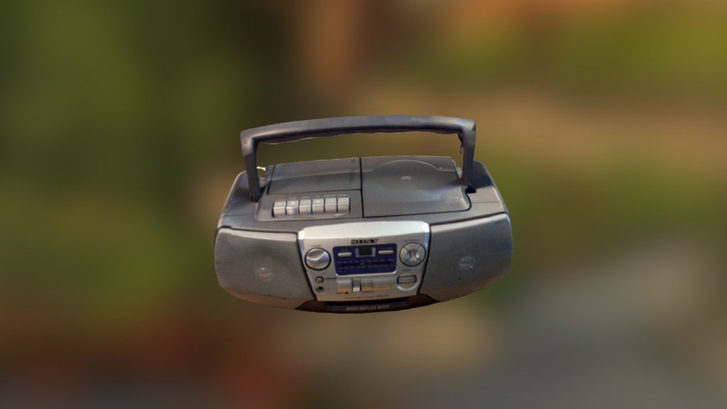 Radio cassette corder