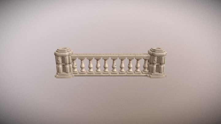 Temple Modkit Construct 2 3D Model