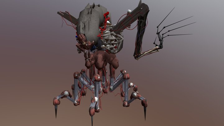 Golden diamonds prototype textured 3D Model