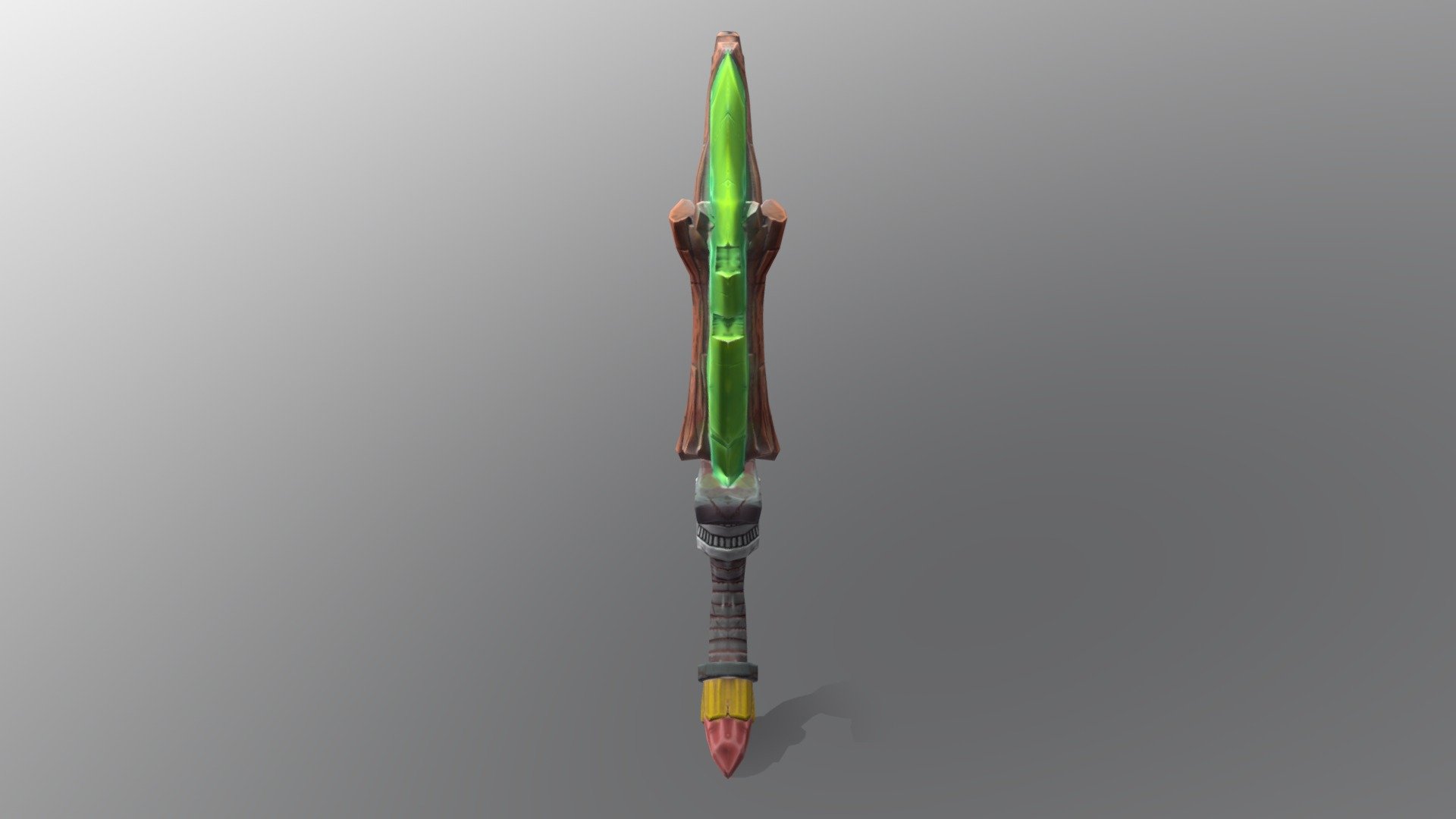 Easy Dagger UV Low Poly1