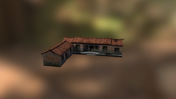 閩南建築特色之一_轆轤 3D Model