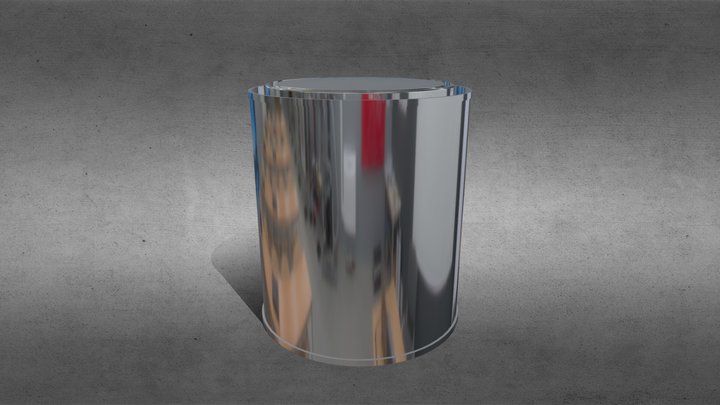 Can of paint 3D Model