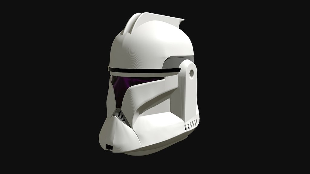 STAR WARS CLONE (phase 1) HELMET - 3D model by Pascal NICOLAS -> Kaidoo ...