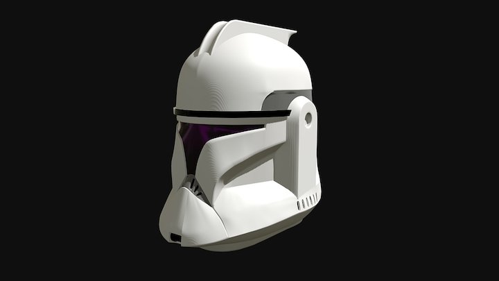 STAR WARS CLONE (phase 1) HELMET 3D Model