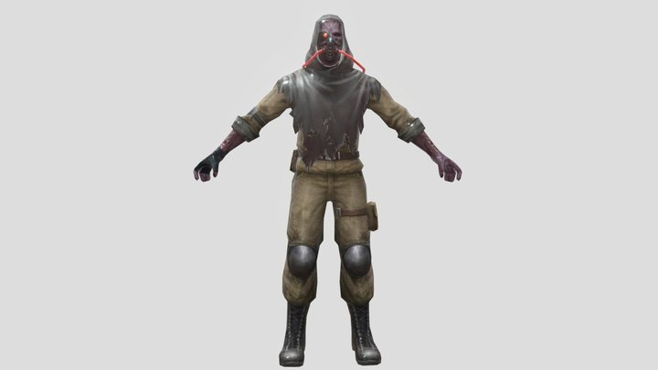ZOMBIE SNIPER – Modello 3D gratuito STL