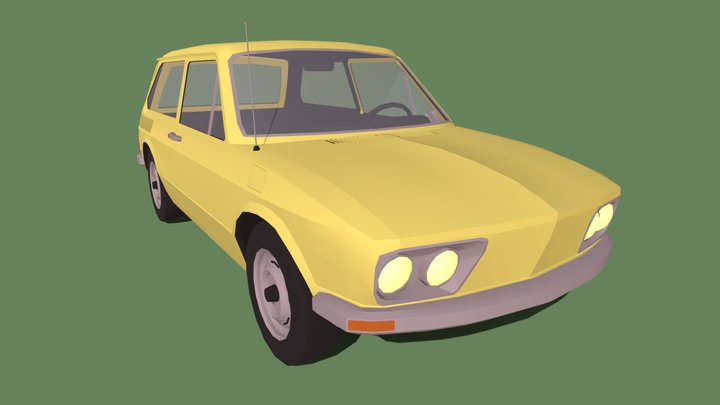 1970s South American Hatch 3D Model