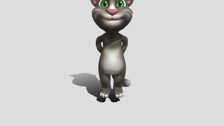 talking_tom_young_animation (2) 3D Model