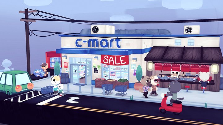 C-Mart 3D Model