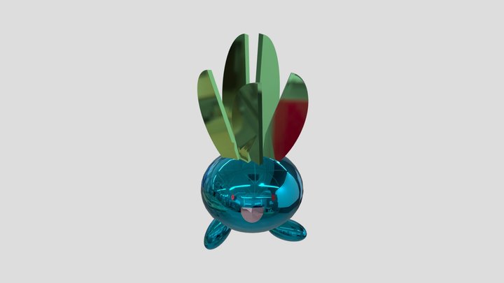 Oddish 3D Model