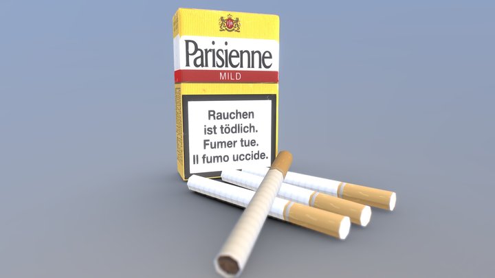 Cigarettes with Cigarette Pack