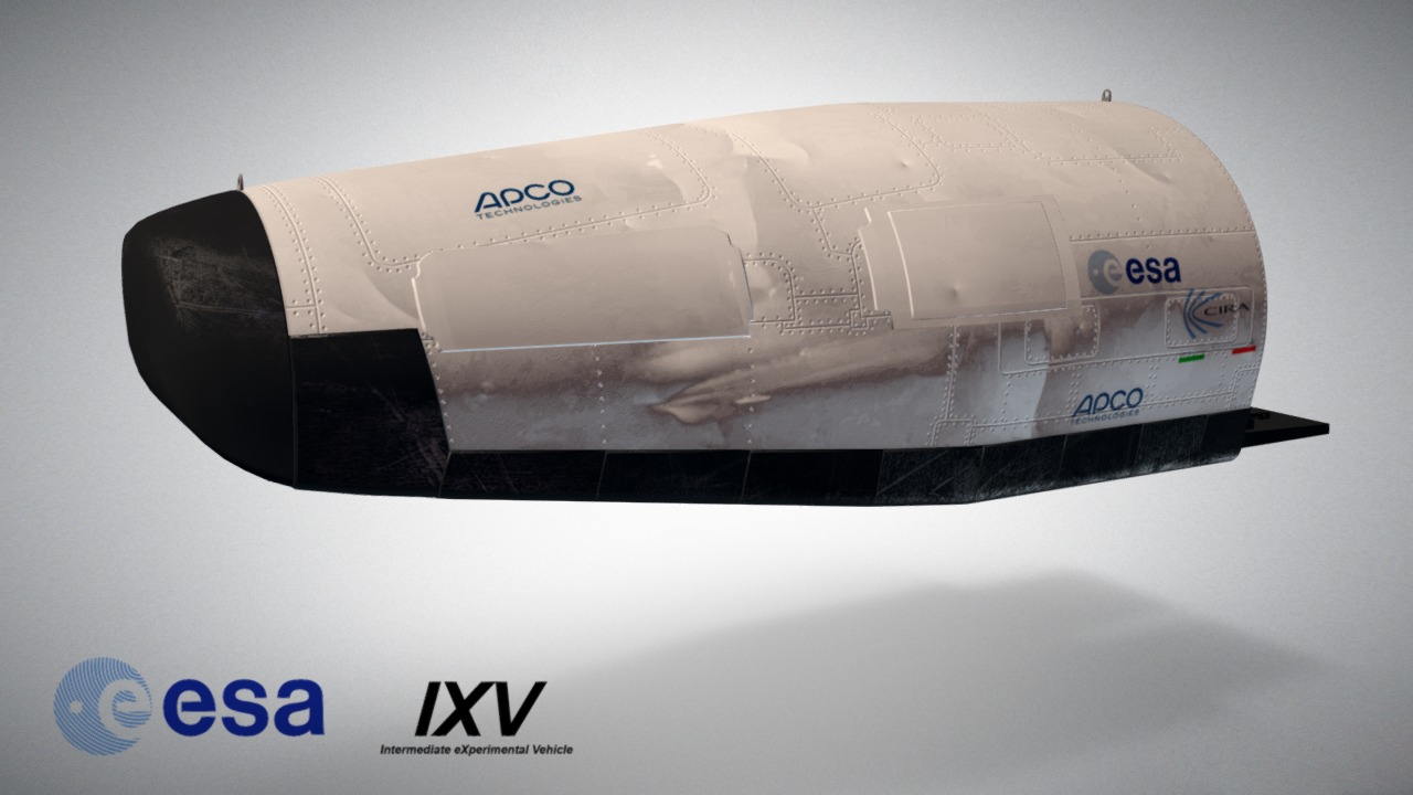3D model IXV Launcher - This is a 3D model of the IXV Launcher. The 3D model is about graphical user interface.