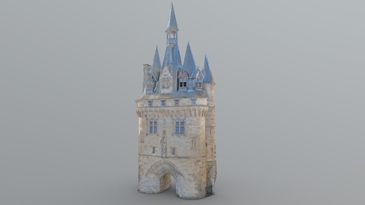 Porte Cailhau, Bordeaux - photogrammetry 3D Model