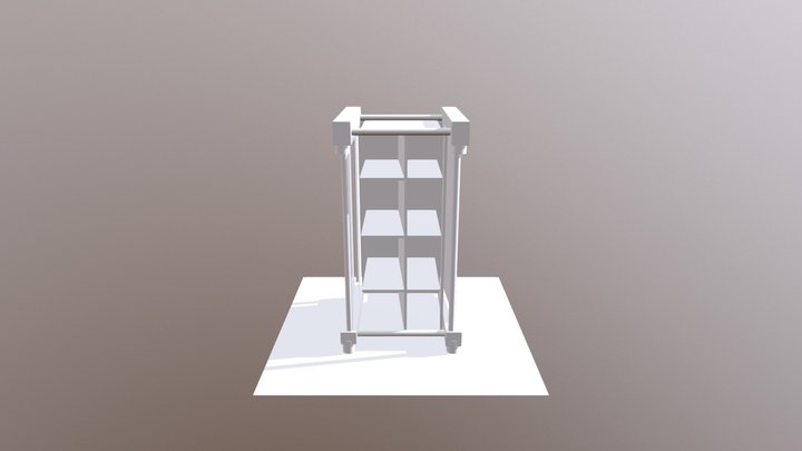 Shoe Stand 3D Model