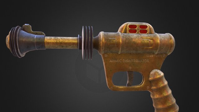 Buck Rogers' Gun 3D Model