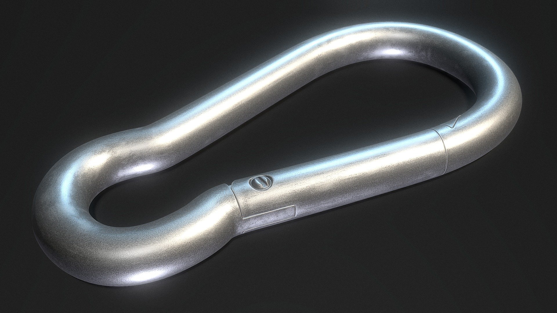 Carabiner - Karabinerhaken (High-Poly)