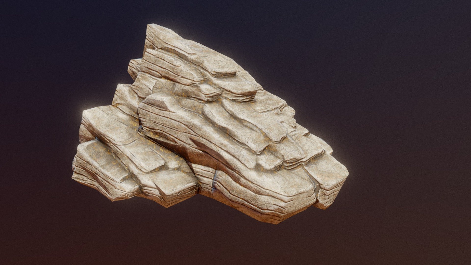 Stylized Cliff