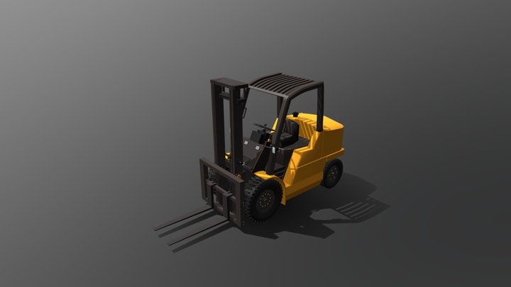 [XYZ HW] Details - Lift Truck 3D Model
