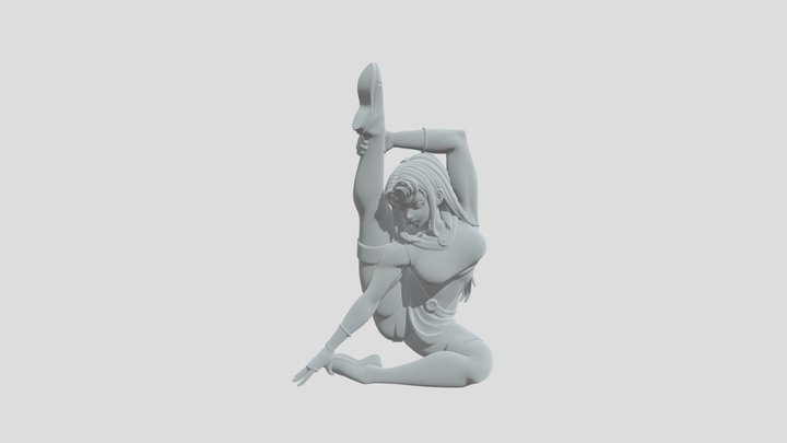 Violet Stretch 3D Model
