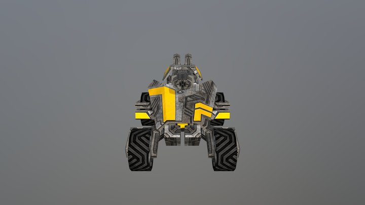Zero-K Scorcher 3D Model