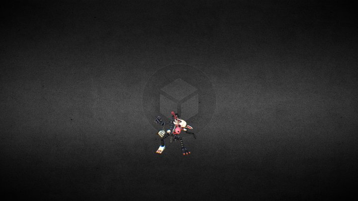Mangle - FNaF AR Special Delivery 3D Model