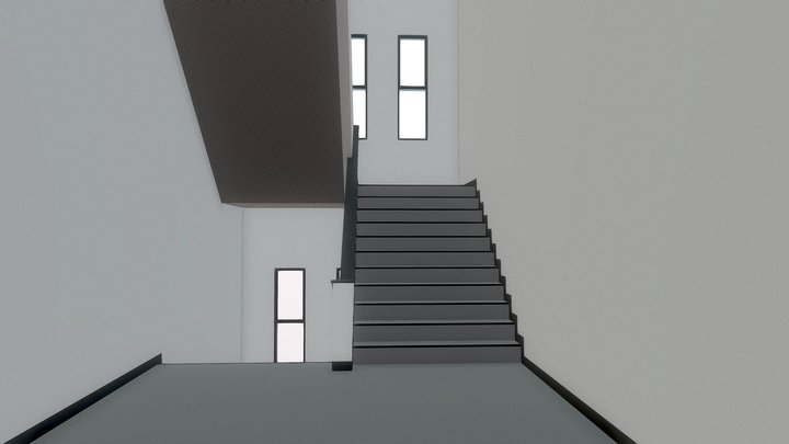 School_[stairs] 3D Model