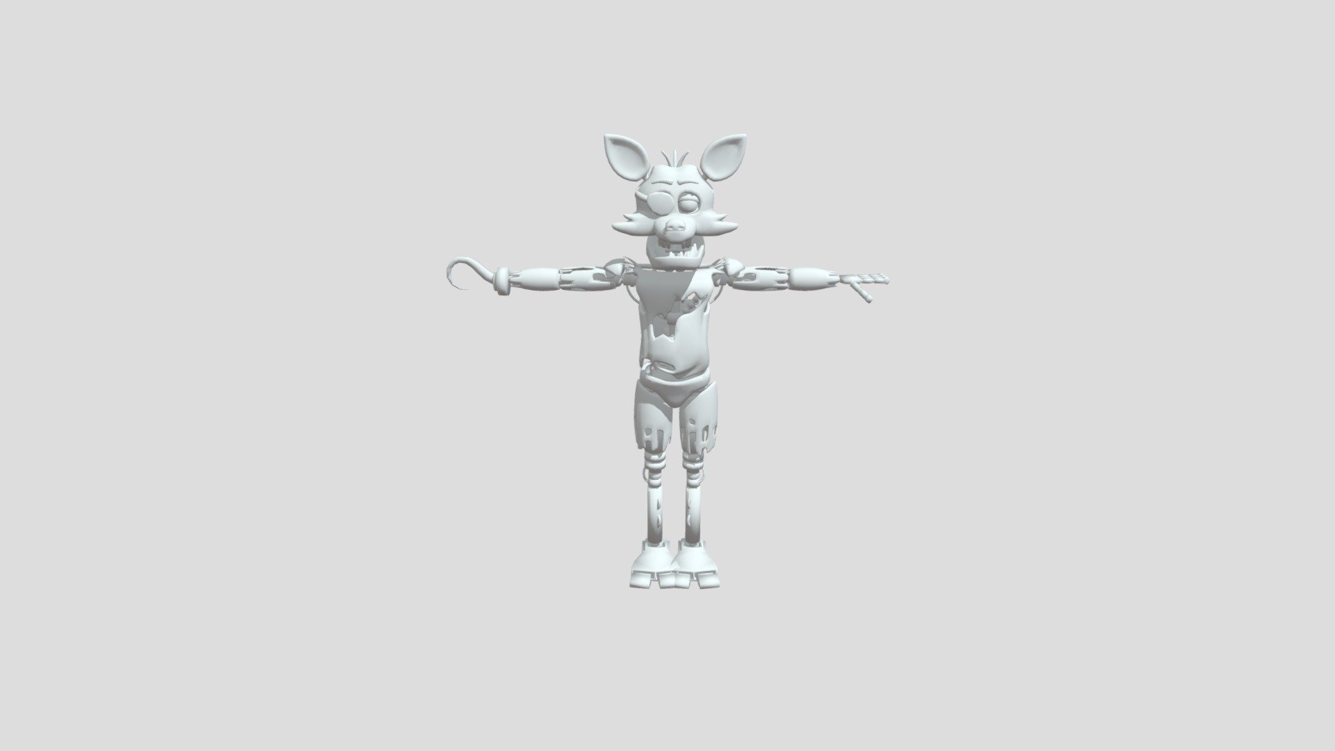 Foxy hw - Download Free 3D model by vidalonga21136 [2870c69] - Sketchfab
