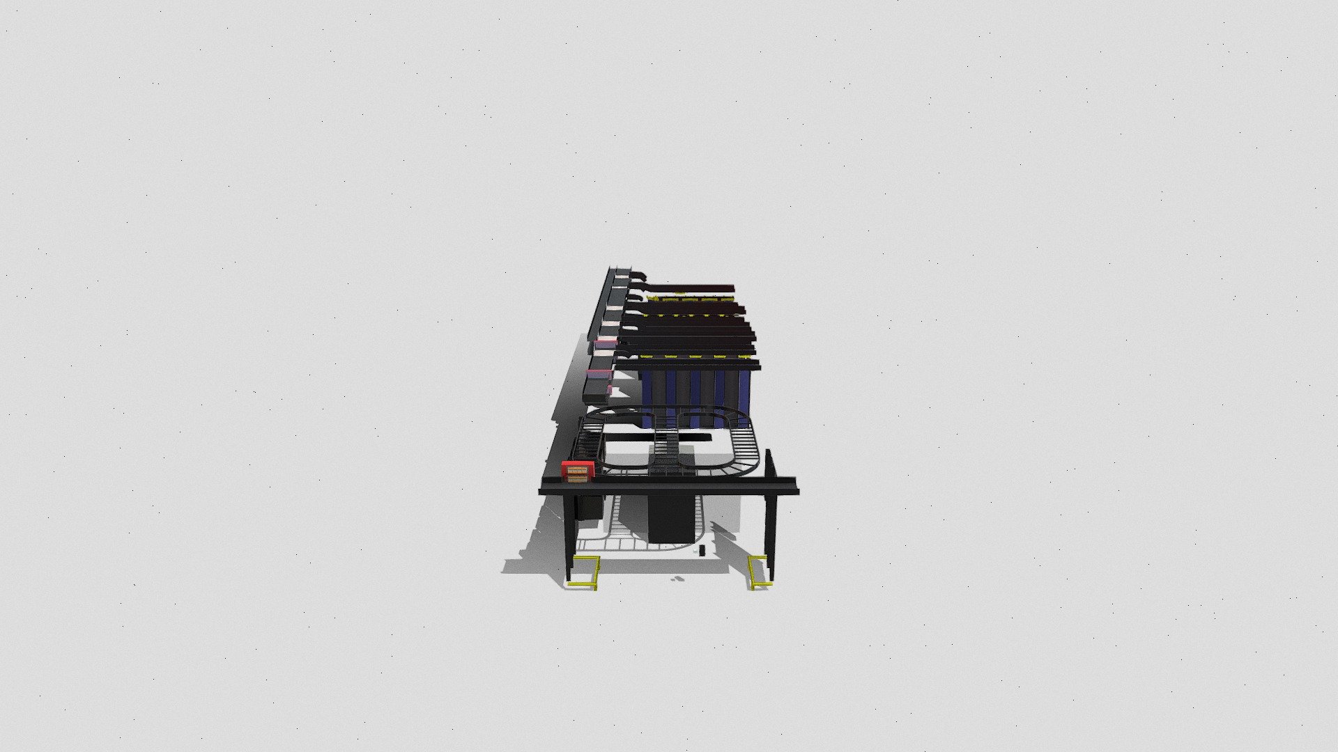 Racks DCENTER - 3D model by davidmarton1987 [2871935] - Sketchfab