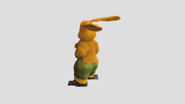 Conejito_pascua 3D Model