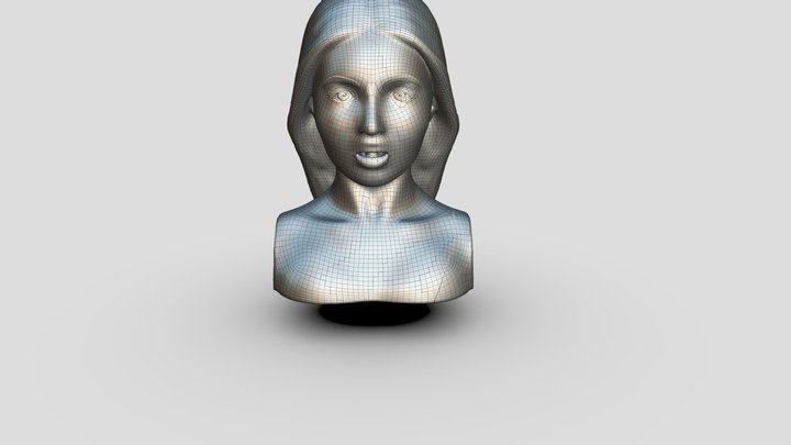 portrait of a woman 3D Model