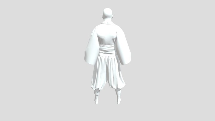 HP Clothing 3D Model