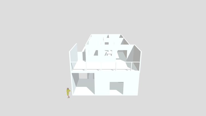 Francisco - casa 2 andares 3D Model