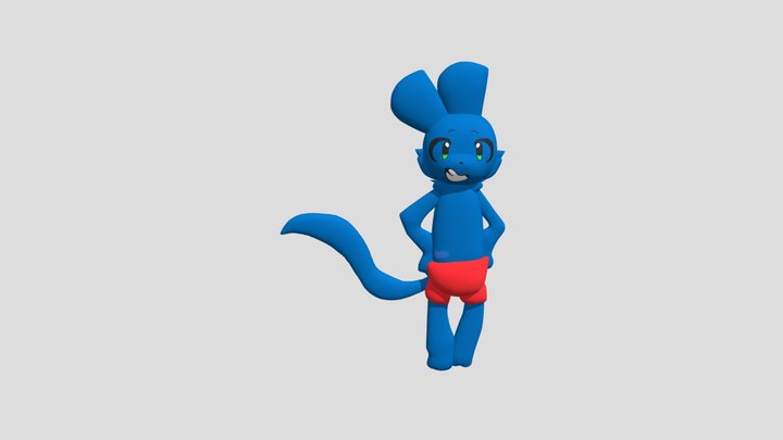Riggy the runkey 3D Model