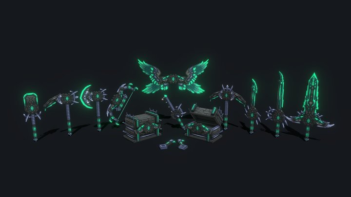 Ender Eye Pack 3D Model