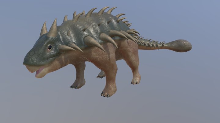 Ankylosaurus 3D Model