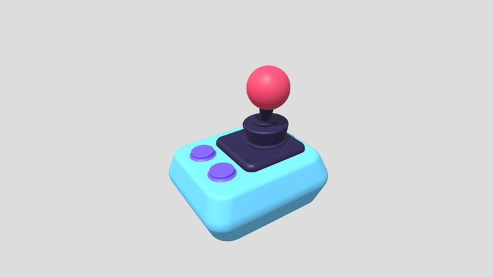 joystick video game gaming controller 3D Model