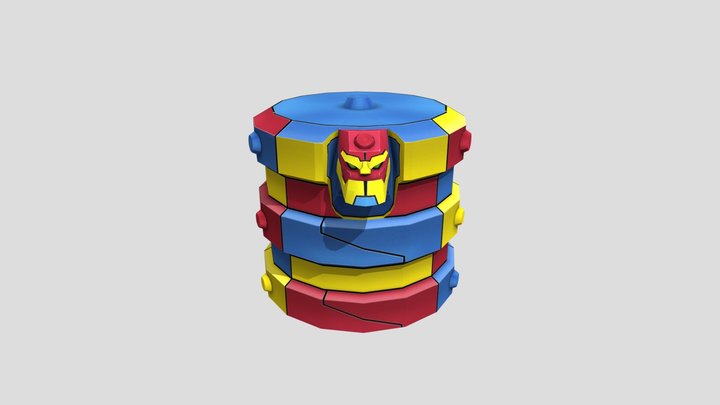 Ben 10-Omniverse- Cylinder 3D Model