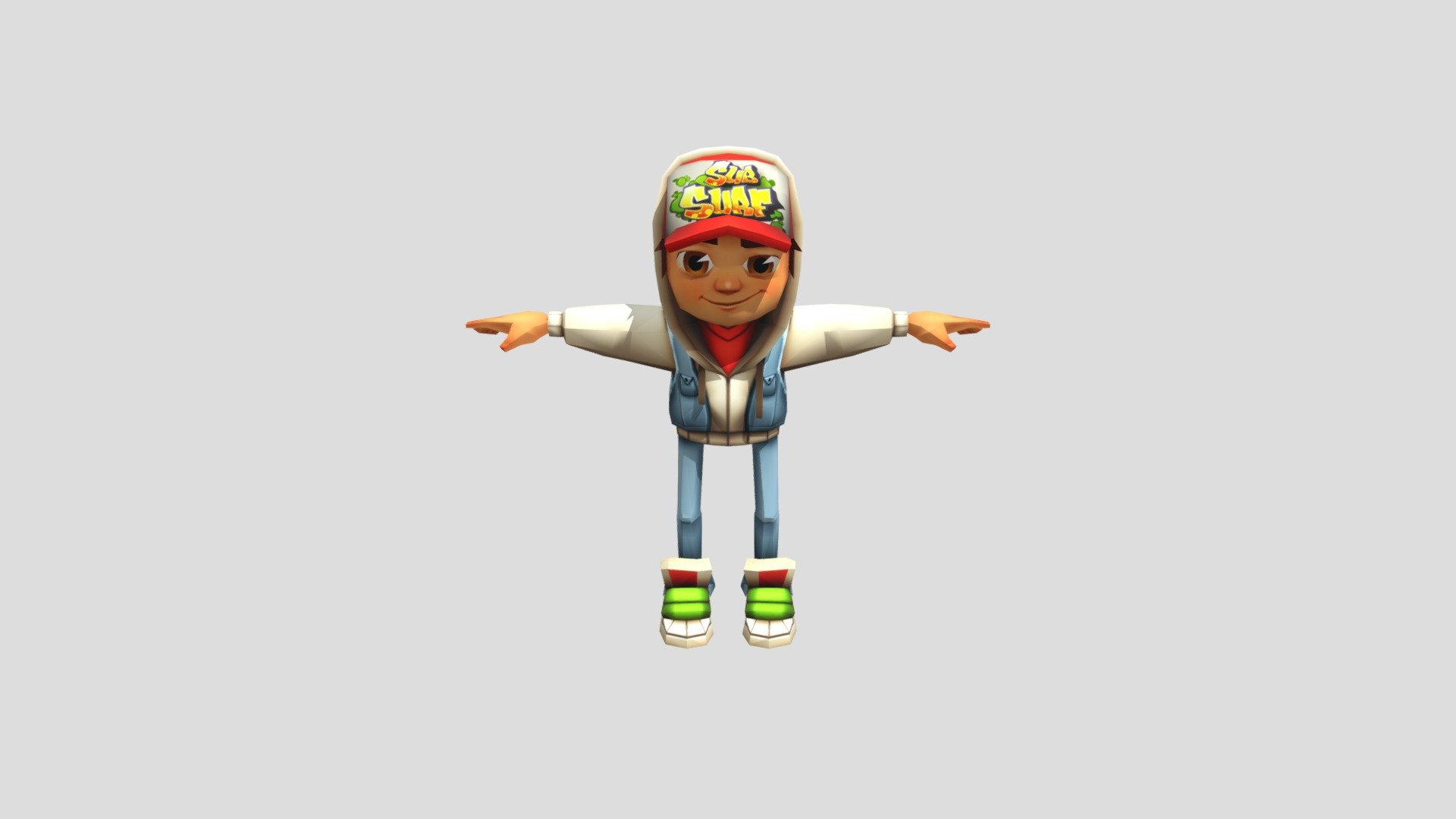 Jake from Subway Surfers 