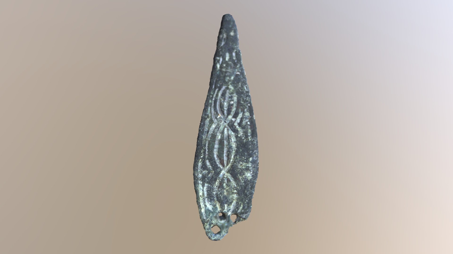 Saxon Strap End SHARP