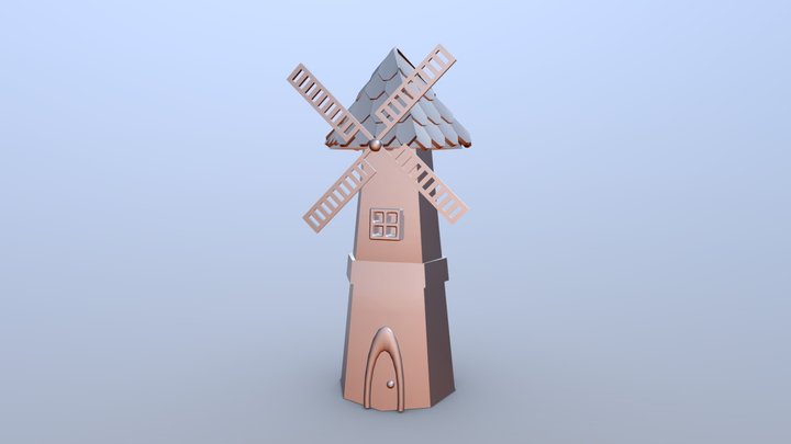 Windmill 3D Model