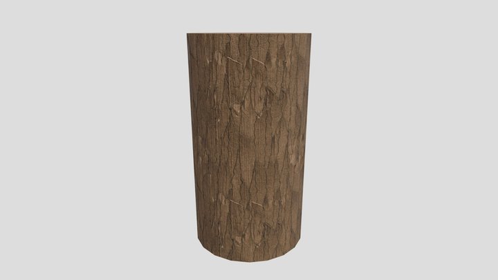 Log_texture 3D Model