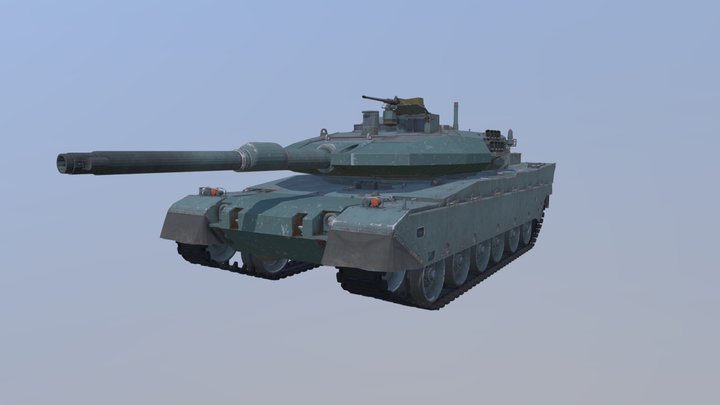 type90kai 3D Model