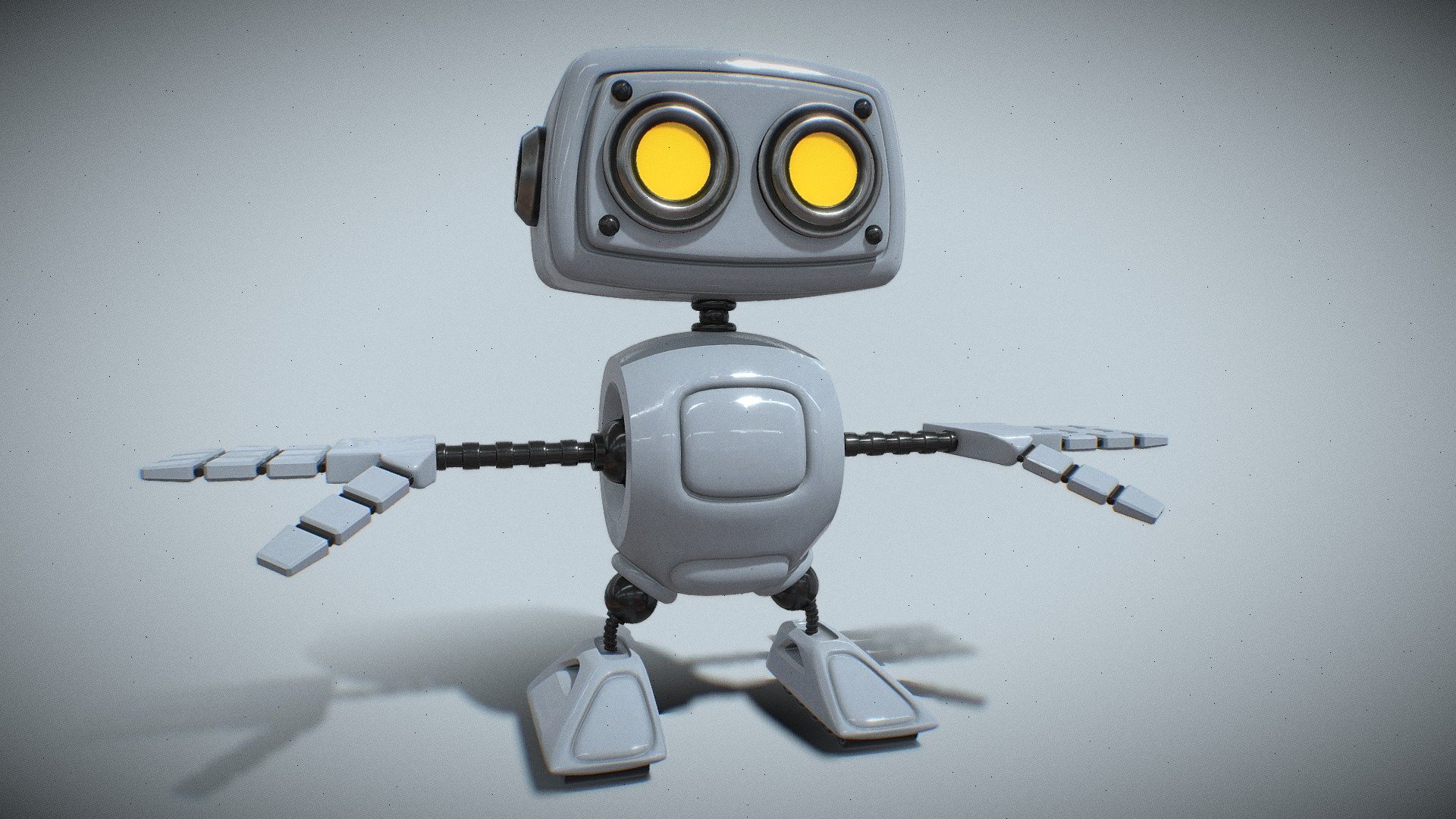 Little Robot - Buy Royalty Free 3D model by NebulaLLC [2875faa ...