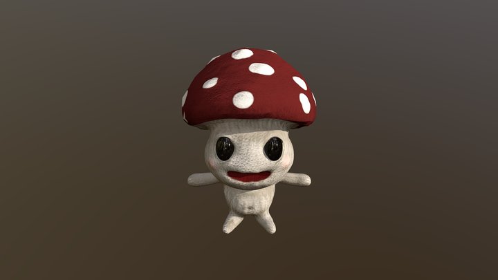 Mushroom child 3D Model