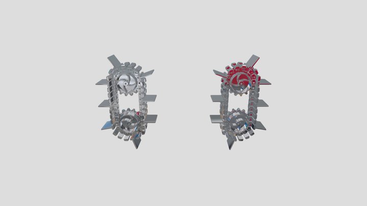 Double Intake 3D Model