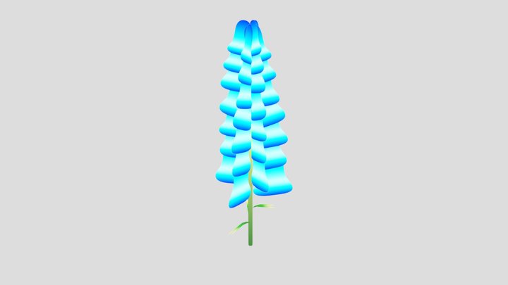 Bluebell 3D Model