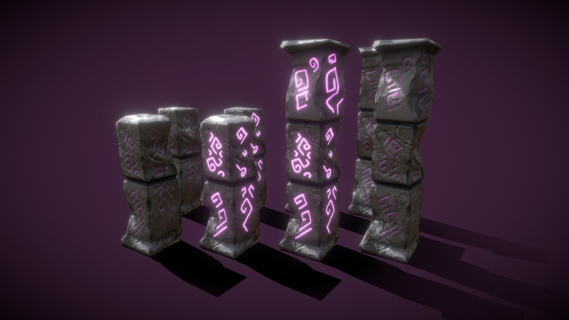 totem with runes - 3D model by Hobu (@Hobu_Coffee) [2879ab5] - Sketchfab